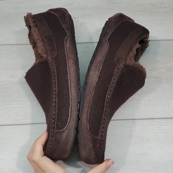 Ugg Australia Mens Ascot Wool Outdoor 3233 Fur Sheepskin Slip on shoes sz 11 main image 13